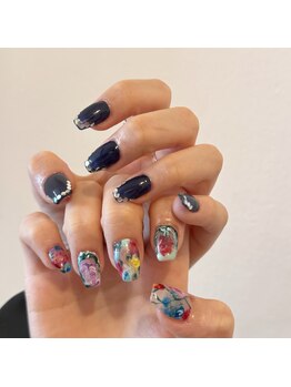 ネス 沖縄店(Nes.)/担当Haruna インスタnail_haluna