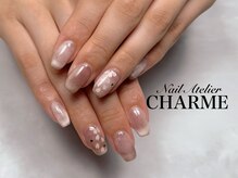 シャーム(CHARME)/桜ネイル