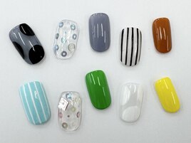 ドット×ストライプ×ホログラム