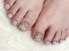【FOOTジェル】アート2本付き