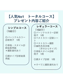グランドカラー(Grand Color)/トータルプレゼントのご紹介