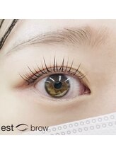 エストブロウ 麻布十番店(est brow)/まつげパーマ パリジェンヌ 眉毛