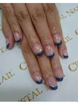 クリスタルネイル ゆめタウン博多店(CRYSTAL NAIL)/フレンチネイル