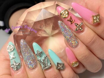 アン ジョーヌドラゴ/【ロングネイル】パステルネイル