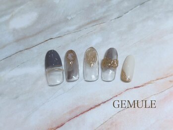 ネイルアンドアイラッシュ ジェムール 川越店(Nail&Eyelash GEMULE)/やり放題コース