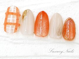 クリア◇チェックNail