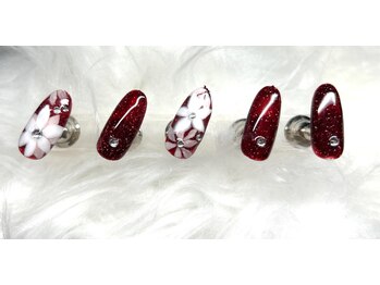 サロンズドゥー(Salon’s Doo)/奥行きフラワーネイル