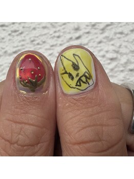 ウズ(UZU)/らくがきネイル