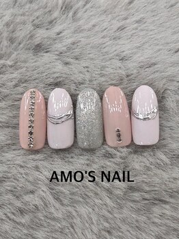 アモズネイル さっぽろ東急百貨店(AMO'S NAIL)/9900円デザイン