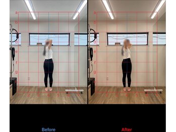 デップ 京都西院店(DEP)/初回体験後の姿勢変化