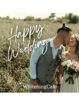 ホワイトニングカフェ 仙台店(WhiteningCafe)の写真/【仙台アーケード内／当日予約OK】 結婚式・フォトウェディングなど大切な日はとびきり素敵な笑顔で♪