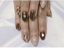 ネイルサロン ビューティーマジック 川口店/ブラウンネイル