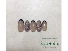 ケイモードネイル(kmode)/ツイードフレンチ