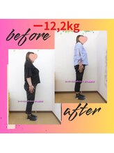 スーパースリムダイエット茅ヶ崎 茅ヶ崎整体院/3ヵ月－12,2ｋｇ減ダイエット♪