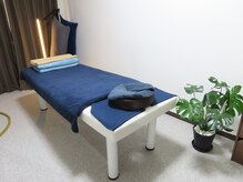 リラクゼーション整体 上山/施術ベッドは寝心地〇
