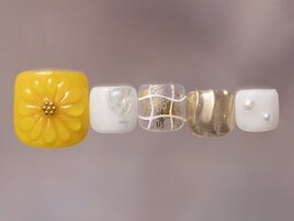 ひまわりニュアンスフット¥10480