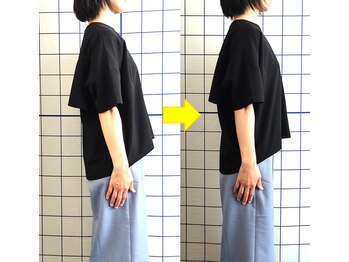 幸葉/40代女性!姿勢改善で笑顔♪