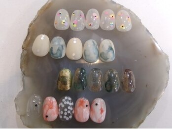 ベゼル(bezel.)の写真/【10本Artコース￥10,500】アートを存分に楽しめるメニューも充実！季節や気分に合わせて素敵な指先に☆