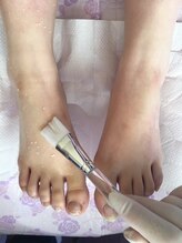 ビサンテ サロン/メニュー画像；足甲汚れ除去ケア