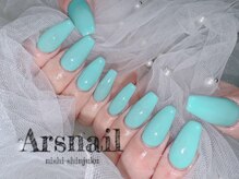 アルスネイル(Ars nail)/ミントカラーネイル