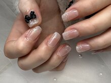 ノンノンネイル(Nonnon.nail)/リボンネイル