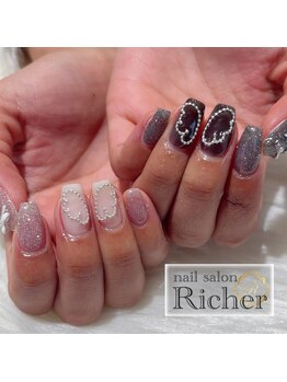 エスフィーネイルサロン リシェル(Esfy nailsalon Richer)/羽ネイル