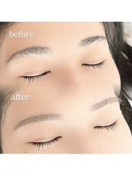 ソル(sol)/間引き◎眉毛スタイリング!