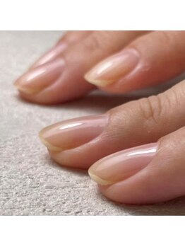 ニューネイル(NEW☆NAIL)の写真/爪のお悩みを解消し、美しい指先へ♪自爪風・ワンカラーはシンプルかつ上品なお手元に仕上がります☆