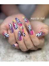 モレリア(morelia)/ニュアンスレオパードネイル