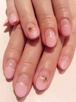 ネイルサロン ビアン(Nail Salon bian)/フレンチ＋プチアート