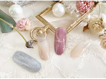 サロンドシエル(salon de ciel)/2019.2月定額ネイルデザイン