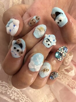 ネイルサロン パピリオ(Nail Salon papilio)/モンスターネイル☆