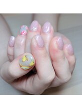 ウルネイル(ulu.Nail)/檸檬と桃
