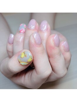 ウルネイル(ulu.Nail)/檸檬と桃