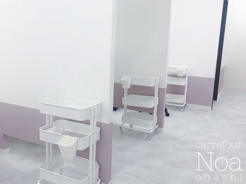 カルフールノア 大橋店(Carrefour Noa)/半個室になっています♪