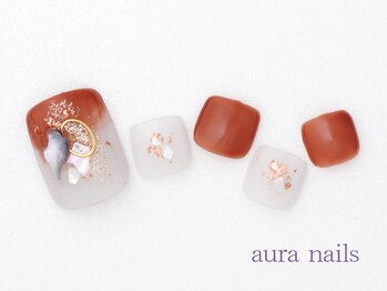 アウラネイルズ(aura nails)/●フットジェル　￥９，９００