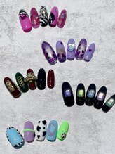 デイジーネイル(Daisy nail)/《5本アート》