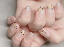 ラドール(La Dhole)/押し花グラデーション