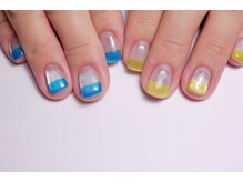 モエネイル(Moe nail)/ハーフフレンチ