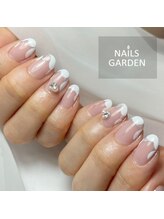 ネイルズガーデン(NAILS GARDEN)/変形フレンチ