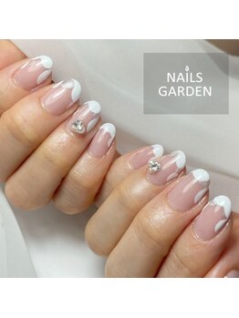 ネイルズガーデン(NAILS GARDEN)/変形フレンチ