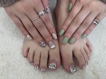 Nail & Eye Basic 川越店【パラジェル/フィルイン/ネイルスクール併設店】/ハンドフット