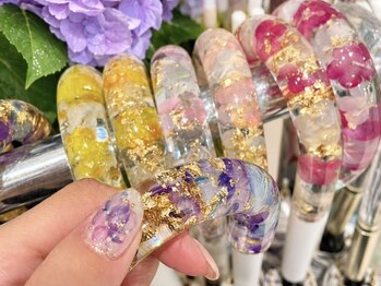 ノーラスリエン(Nolaslien)/梅雨ネイル 紫陽花パラジェル