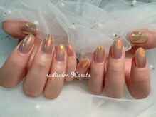 ナインカラット 神田店(9 Carats)/ミラー・オーロラネイル