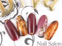 ネイルサロン ディーバ ギンザ(Nail salon Diva GINZA)/秋冬 べっ甲 エレガント 8500