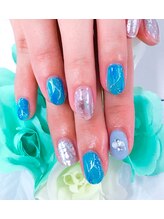 ダブルネイル(Double Nail)/【芝田】サマーネイル