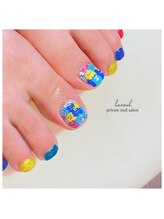 ハヌル(haneul.)/ハワイウォールアート【フット】