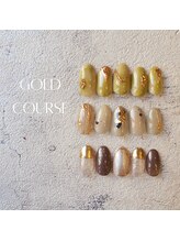 トップノッチネイルズ(TOP NOTCH NAILS)/ゴールドコース　定額ネイル