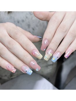 クイーンズビューティーサロン 新宿本店(Queen's beauty salon)/チップアートやり放題&つけ放題