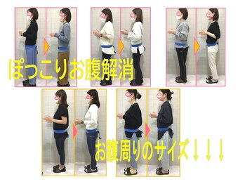 茨木いで整体院/お腹周りスッキリ☆